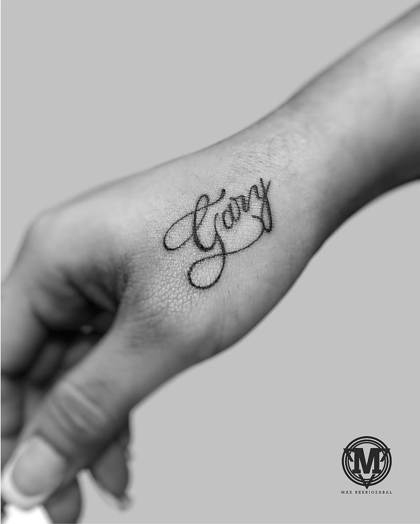 Some bold script tattooed by... - Kent Street Tattoo | Facebook